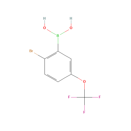 2-Bromo-5-(trifluoromethoxy)phenylboronic acid (CAS: 957034-55-8) - Related Chemical Product