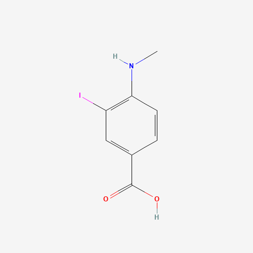 3-iodo-4-(methylamino)benzoic acid (CAS: 500699-01-4) - Related Chemical Product