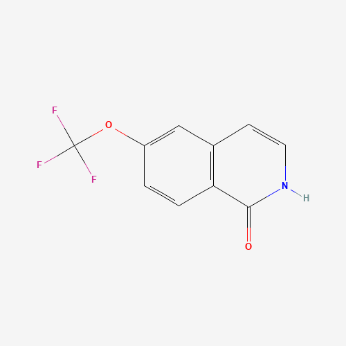 6-(trifluoromethoxy)isoquinolin-1(2H)-one (CAS: 630423-43-7) - Related Chemical Product
