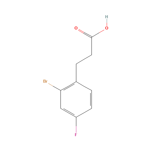 3-(2-BROMO-4-FLUORO-PHENYL)-PROPIONIC ACID (CAS: 174603-55-5) - Related Chemical Product