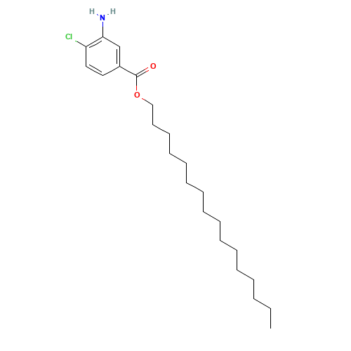 3-Amino-4-chlorobenzoic acid hexadecyl ester (CAS: 143269-74-3) - Related Chemical Product