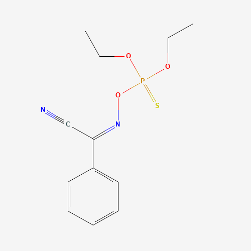 Phoxim (CAS: 14816-18-3) - Chemical Structure and Molecular Formula 
