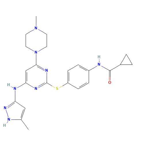 Tozasertib (CAS: 639089-54-6) - Related Chemical Product