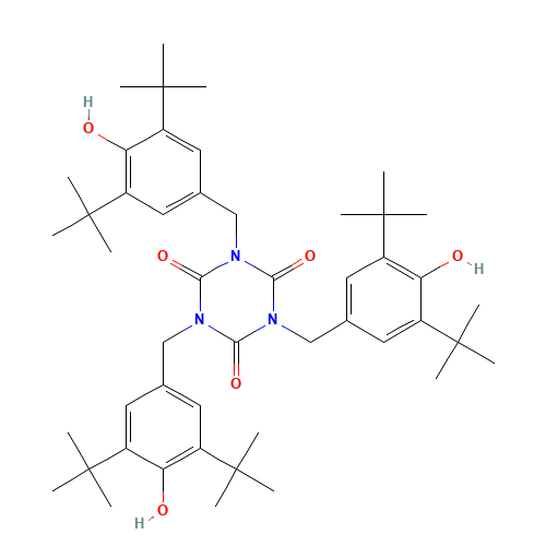 Tris(3,5-di-tert-butyl-4-hydroxybenzyl) isocyanurate (CAS: 27676-62-6) - Related Chemical Product