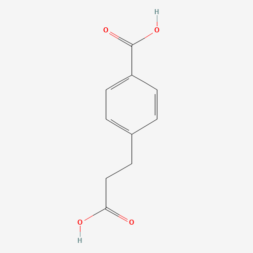 3-(4-CARBOXYPHENYL)PROPIONIC ACID (CAS: 38628-51-2) - Chemical Structure and Molecular Formula 