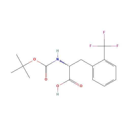 BOC-D-2-TRIFLUOROMETHYLPHENYLALANINE (CAS: 346694-78-8) - Related Chemical Product