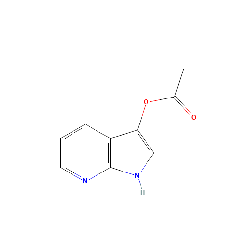 1H-pyrrolo[2,3-b]pyridin-3-yl acetate (CAS: 1181864-34-5) - Related Chemical Product