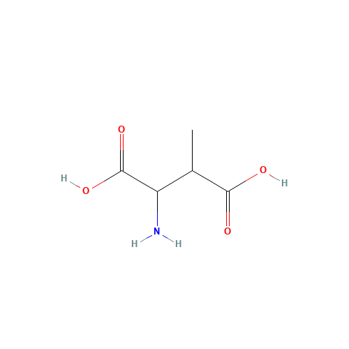 3-Methylaspartic acid (CAS: 6667-60-3) - Chemical Structure and Molecular Formula 
