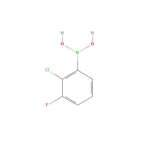 2-Chloro-3-fluorophenylboronic acid (CAS: 871329-52-1) - Related Chemical Product