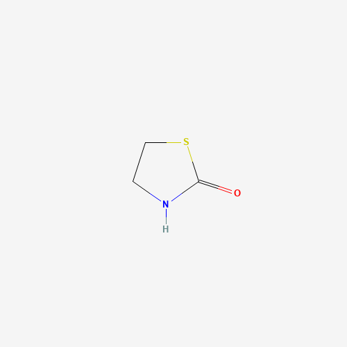 1,3-THIAZOLIDIN-2-ONE (CAS: 2682-49-7) - Chemical Structure and Molecular Formula 