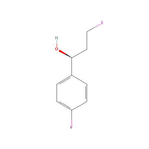 (S)-1-(4-fluorophenyl)-3-iodopropan-1-ol (CAS: 926657-23-0) - Related Chemical Product