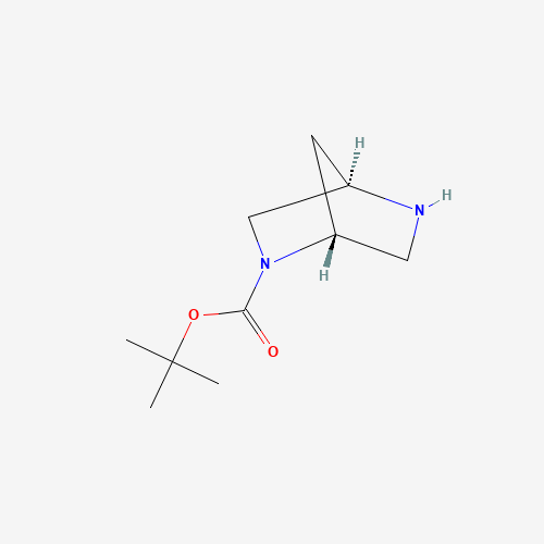(1R,4R)-tert-butyl 2,5-diazabicyclo[2.2.1]heptane-2-carboxylate hydrochloride (CAS: 134003-84-2) - Related Chemical Product