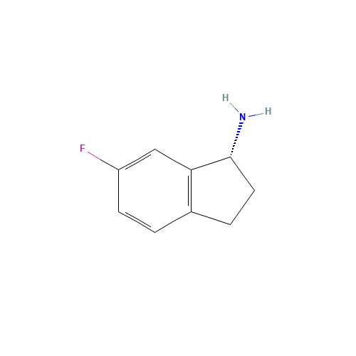 1H-Inden-1-amine,6-fluoro-2,3-dihydro-,(1R)-(9CI) (CAS: 790208-54-7) - Related Chemical Product