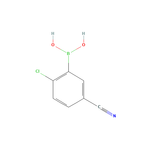 2-CHLORO-5-CYANOPHENYLBORONIC ACID (CAS: 936249-33-1) - Related Chemical Product