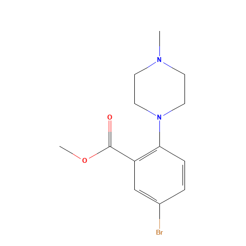 methyl 5-bromo-2-(4-methylpiperazin-1-yl)benzoate (CAS: 1131587-80-8) - Related Chemical Product
