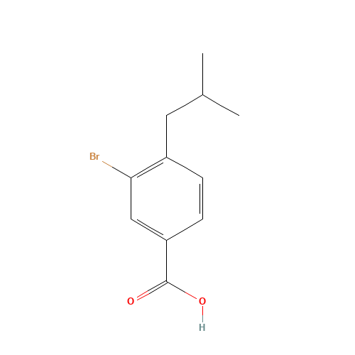 3-bromo-4-isobutylbenzoic acid (CAS: 1131615-07-0) - Related Chemical Product