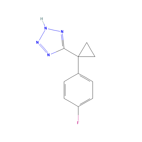 5-(1-(4-fluorophenyl)cyclopropyl)-2H-tetrazole (CAS: 1150617-59-6) - Related Chemical Product