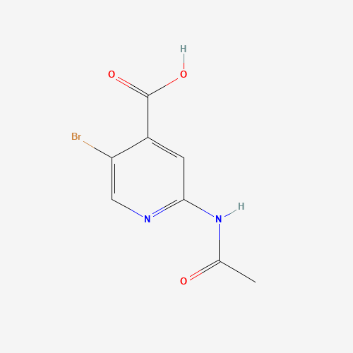 2-ACETAMIDO-5-BROMOISONICOTINIC ACID (CAS: 871269-03-3) - Related Chemical Product