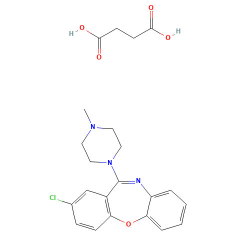 Loxapine succinate salt (CAS: 27833-64-3) - Related Chemical Product