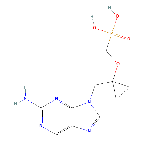 PHOSPHONIC ACID,[[[1-[(2-AMINO-9H-PURIN-9-YL)METHYL]CYCLOPROPYL]OXY]METHYL]-(9CI) (CAS: 441785-25-7) - Related Chemical Product