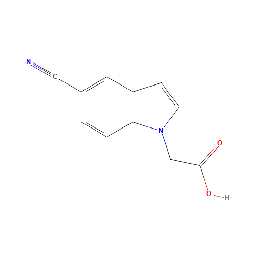 5-Cyanoindole-1-acetic acid (CAS: 202124-67-2) - Related Chemical Product