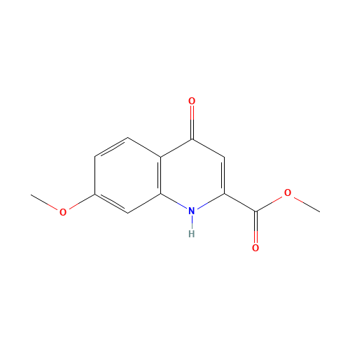 4-Hydroxy-7-methoxy-quinoline-2-carboxylic acid methyl ester (CAS: 259214-73-8) - Related Chemical Product