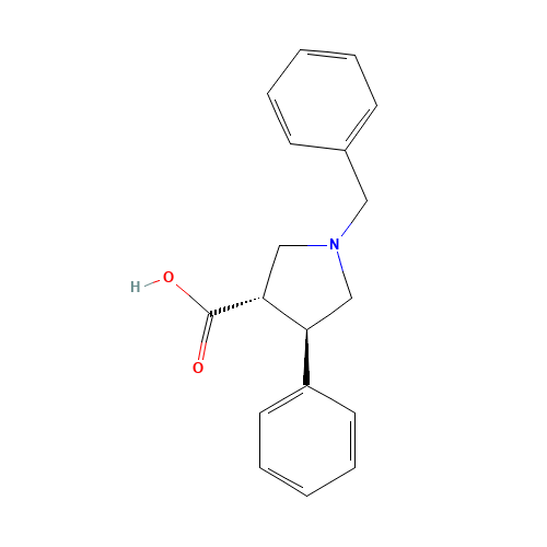 1-Benzyl-4-phenyl-pyrrolidine-3-carboxylic acid (CAS: 80896-73-7) - Related Chemical Product