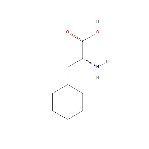 H-D-CHA-OH (CAS: 58717-02-5) - Chemical Structure and Molecular Formula 