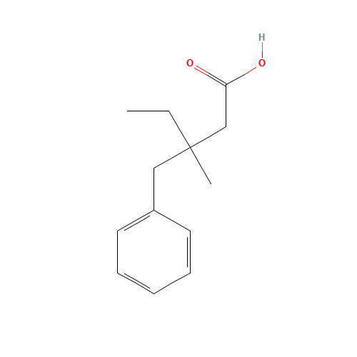 3-Benzyl-3-methylpentanoicacid (CAS: 53663-16-4) - Related Chemical Product