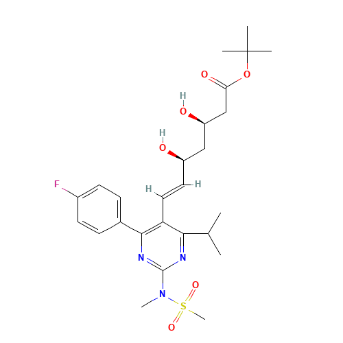 tert-Butyl rosuvastatin (CAS: 355806-00-7) - Related Chemical Product