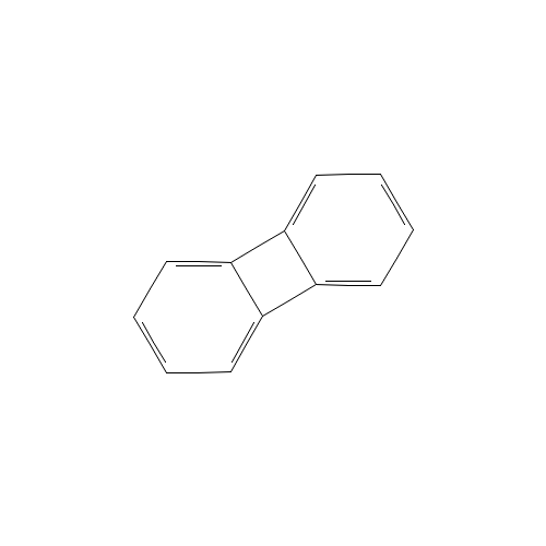 BIPHENYLENE (CAS: 259-79-0) - Chemical Structure and Molecular Formula 