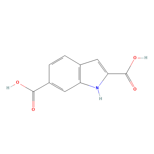1H-INDOLE-2,6-DICARBOXYLIC ACID (CAS: 103027-97-0) - Related Chemical Product