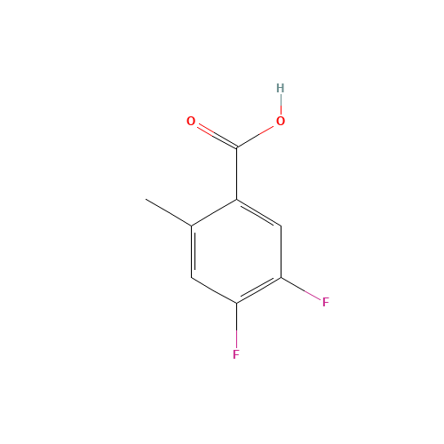 4,5-DIFLUORO-2-METHYLBENZOIC ACID (CAS: 183237-86-7) - Related Chemical Product
