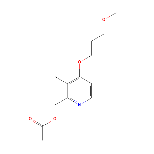 2-(ACETOXYMETHYL)4-(3-METHOXYPROPOXY)-3-METHYLPYRIDINE (CAS: 117977-19-2) - Related Chemical Product