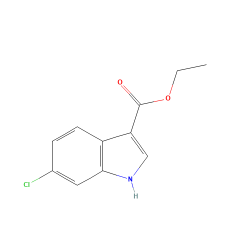 1H-INDOLE-3-CARBOXYLIC ACID,6-CHLORO-,ETHYL ESTER (CAS: 100821-50-9) - Related Chemical Product