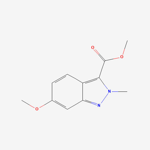 methyl 6-methoxy-2-methyl-2H-indazole-3-carboxylate (CAS: 1150618-48-6) - Related Chemical Product