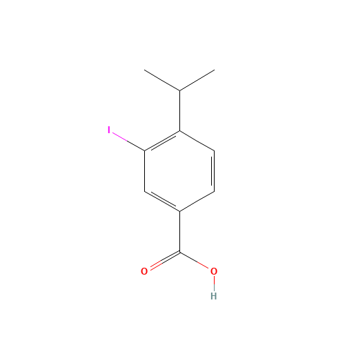 3-iodo-4-isopropylbenzoic acid (CAS: 99059-64-0) - Related Chemical Product