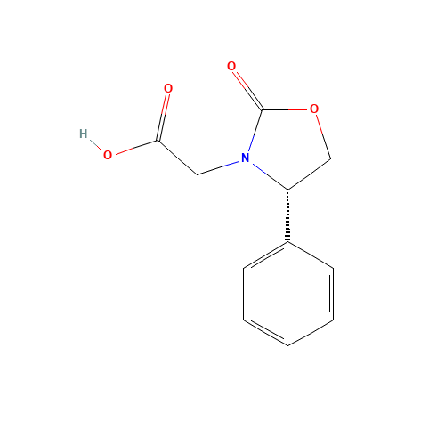 (S)-(+)-2-Oxo-4-phenyl-3-oxazolidineacetic acid (CAS: 99333-54-7) - Related Chemical Product