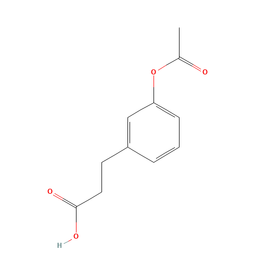 3-(3-ACETOXYPHENYL)PROPIONIC ACID (CAS: 60549-42-0) - Related Chemical Product