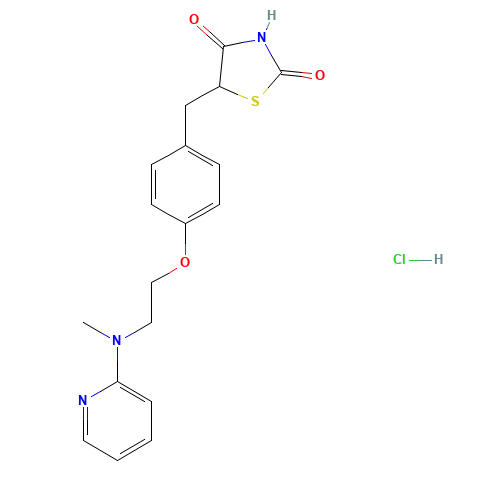 Rosiglitazone hydrochloride (CAS: 302543-62-0) - Related Chemical Product