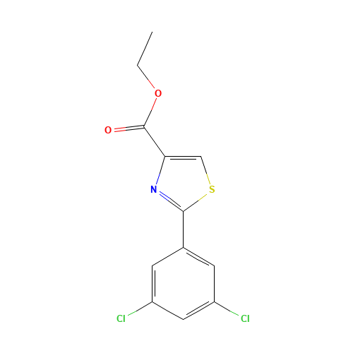 ethyl 2-(3,5-dichlorophenyl)thiazole-4-carboxylate (CAS: 132089-38-4) - Related Chemical Product