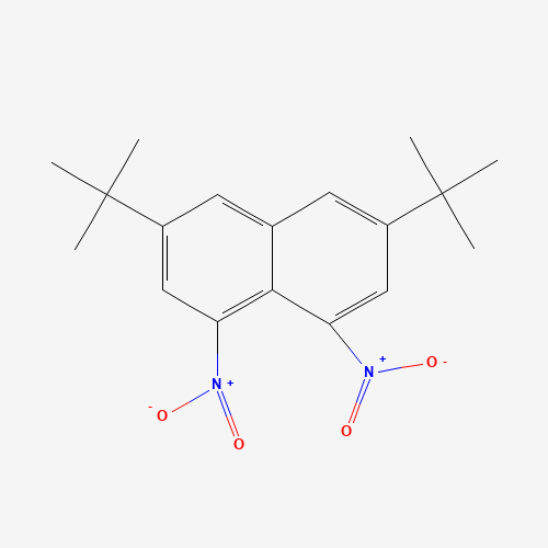 3,6-di-tert-butyl-1,8-dinitronaphthalene (CAS: 10275-62-4) - Related Chemical Product