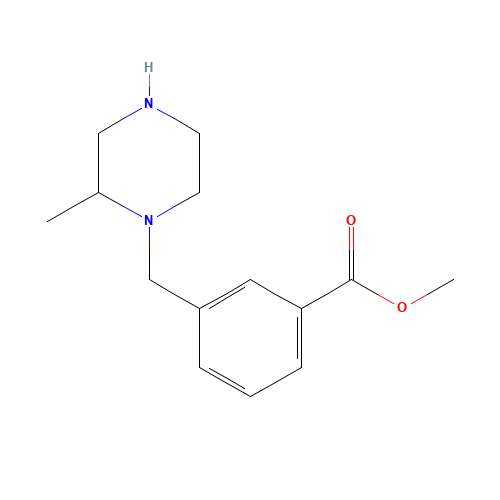 methyl 3-((2-methylpiperazin-1-yl)methyl)benzoate (CAS: 1131622-63-3) - Related Chemical Product