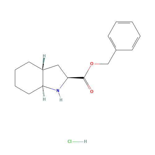 Benzyl (2S,3aR,7aS)-octahydroindole-2-carboxylate hydrochloride (CAS: 145641-35-6) - Related Chemical Product