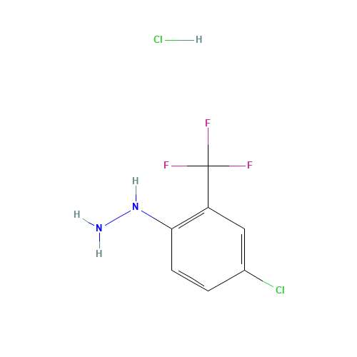 4-CHLORO-2-(TRIFLUOROMETHYL)PHENYLHYDRAZINE HYDROCHLORIDE (CAS: 502496-20-0) - Related Chemical Product