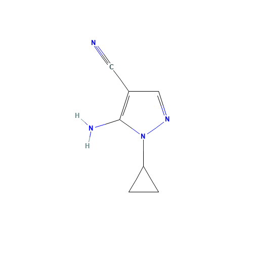 5-amino-1-cyclopropyl-1H-pyrazole-4-carbonitrile (CAS: 1184918-13-5) - Related Chemical Product