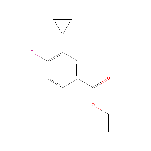 ethyl 3-cyclopropyl-4-fluorobenzoate (CAS: 1063733-84-5) - Related Chemical Product