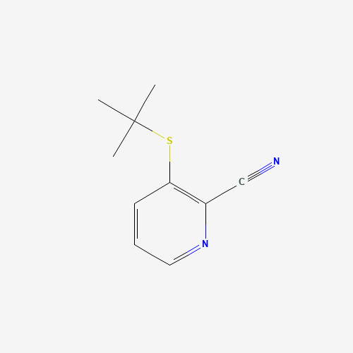 3-TERT-BUTYLSULFANYL-PYRIDINE-2-CARBONITRILE (CAS: 178811-40-0) - Related Chemical Product