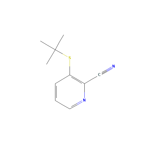 3-TERT-BUTYLSULFANYL-PYRIDINE-2-CARBONITRILE (CAS: 178811-40-0) - Related Chemical Product