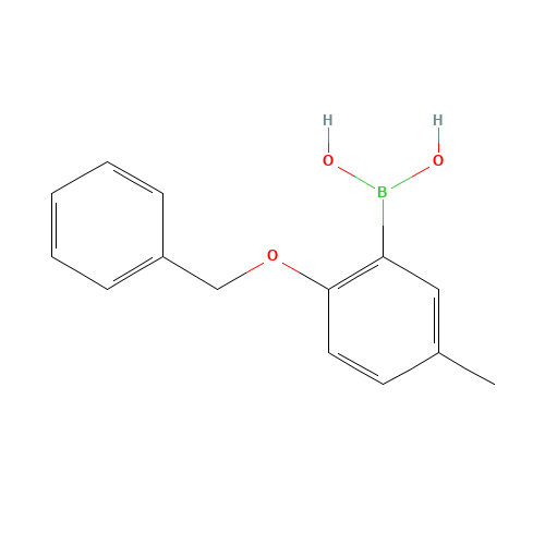 2-(BENZYLOXY)-5-METHYLPHENYLBORONIC ACID (CAS: 127972-17-2) - Related Chemical Product